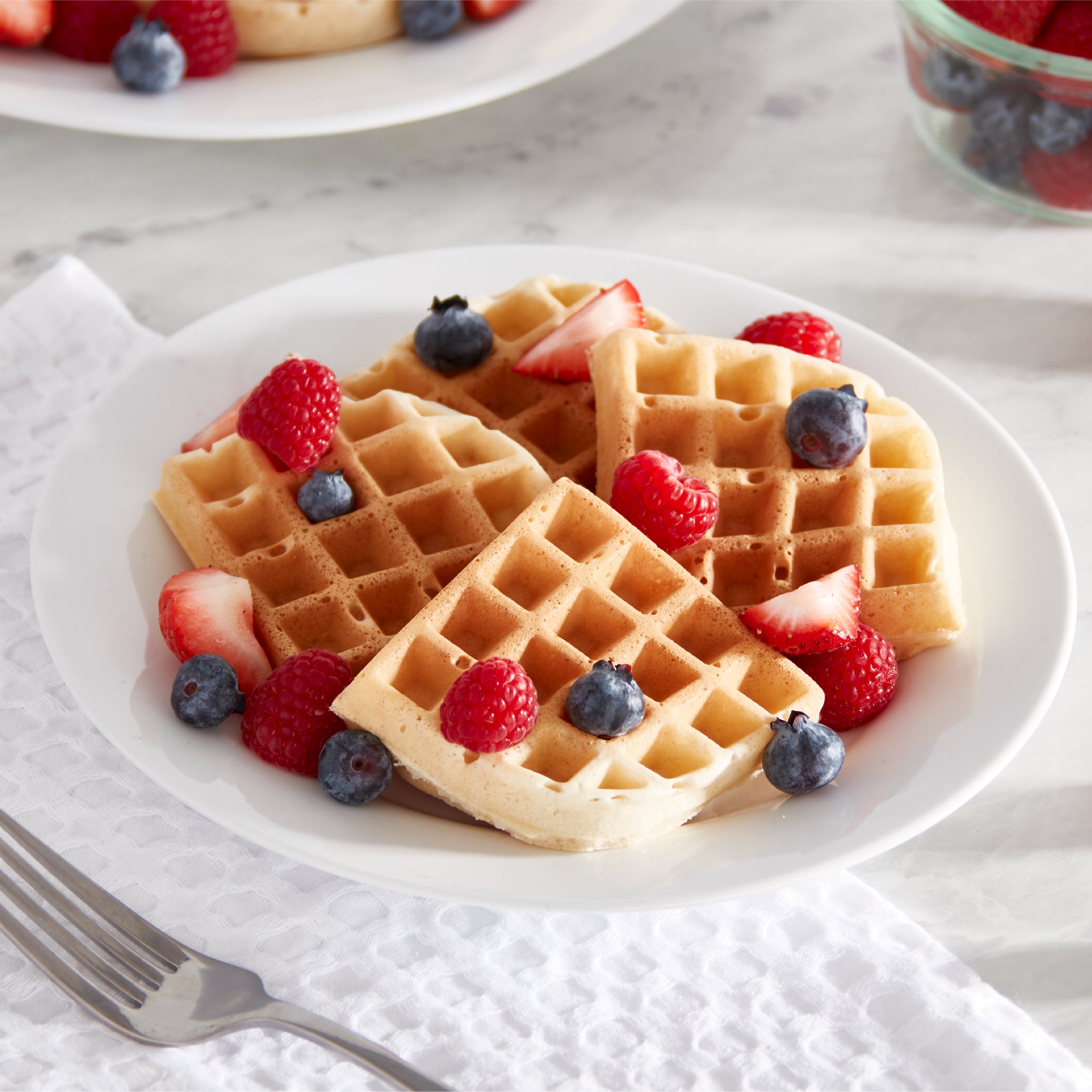 Easy Mini Waffles - CookThink