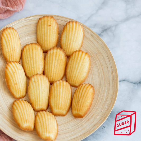 Eggless Madeleines