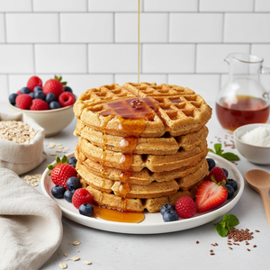 Recipe image for Protein Packed Vegan Waffles
