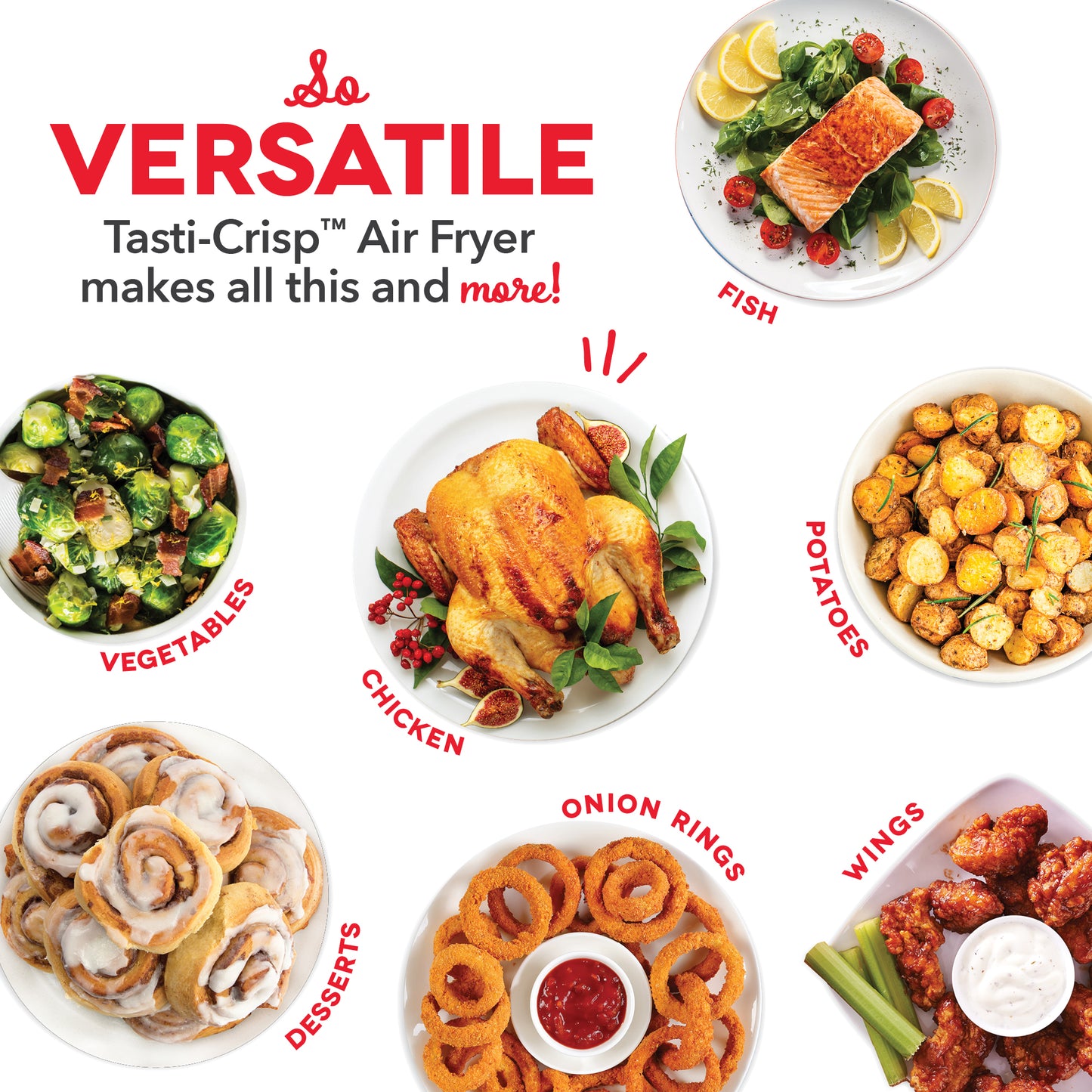 Tasti-Crisp™ Express Air Fryer 2.6 Qt. Air Fryer Dash