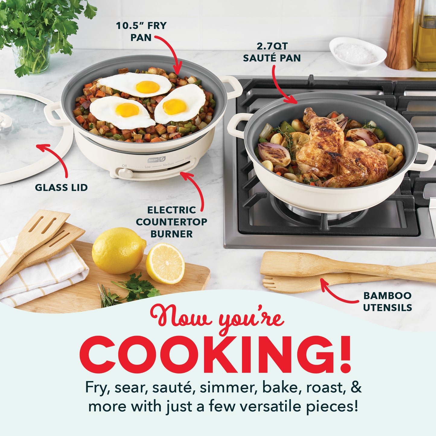 SmartStore™ 8PC Stacking Cookware Set cookware Support