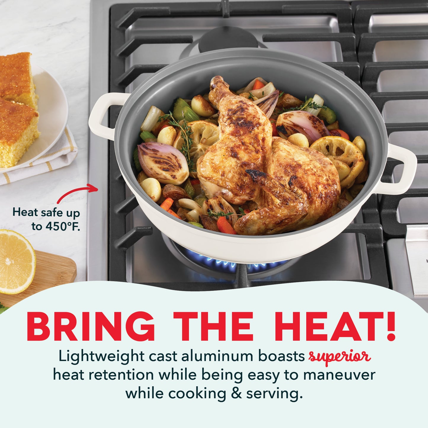 SmartStore™ 8PC Stacking Cookware Set cookware Support