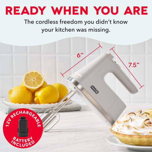 Cordless Hand Mixer mixers Dash