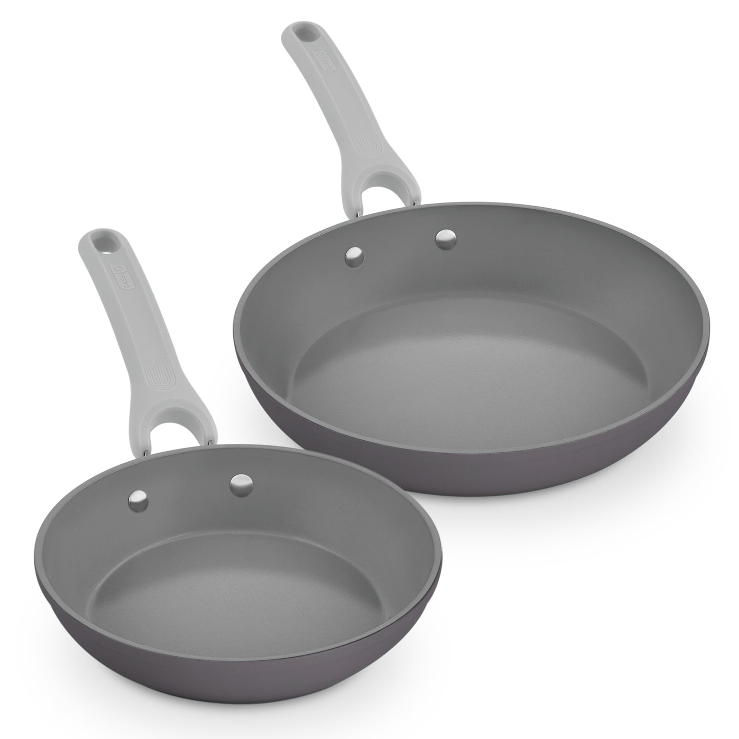 Dash Dream Green Recycled Aluminum 9.5"/11" Fry Pan Set cookware Dash Grey  