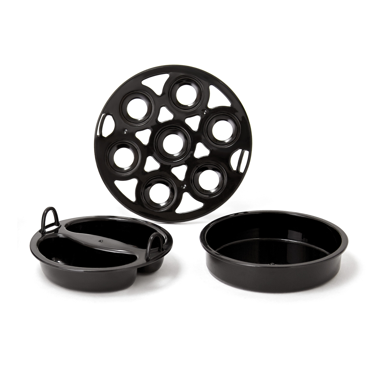 Rapid Egg Cooker Tray Set Parts & Accessories Dash Black