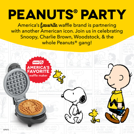 Peanuts® MultiMaker® Mini System with Removable Plates mini makers Dash