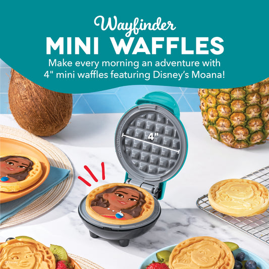 Moana Mini Waffle Maker mini makers Disney | Dash