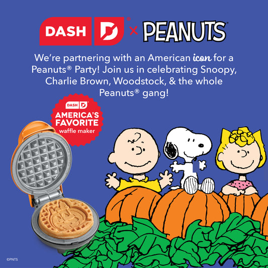 Peanuts® x Dash Snoopy Jack-o-Lantern Mini Waffle Maker mini makers Dash