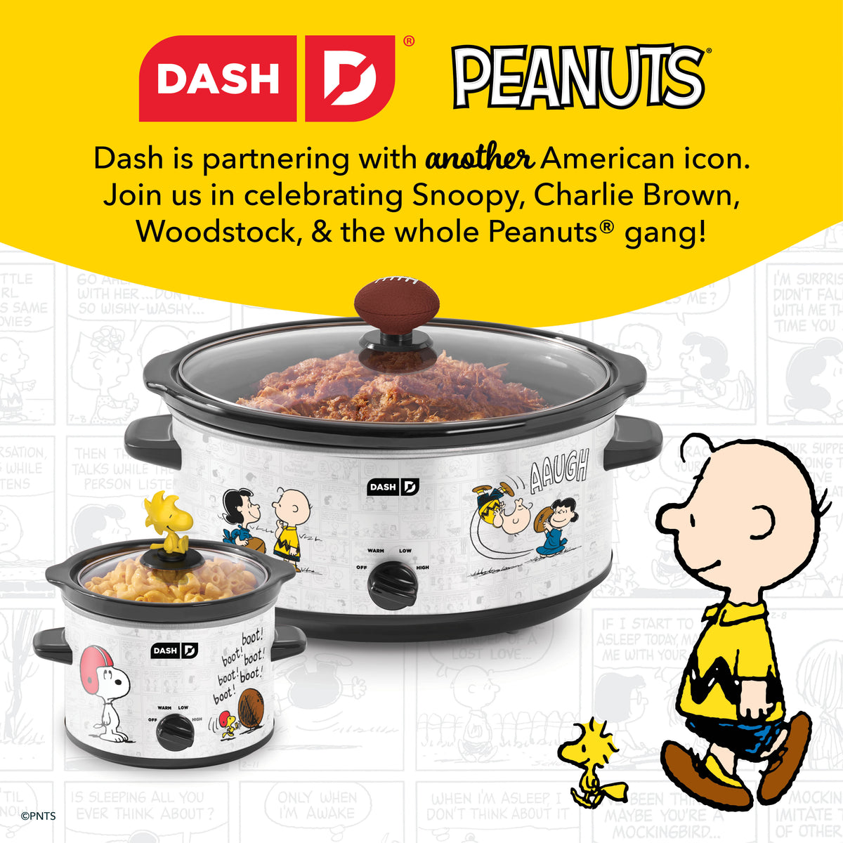 Peanuts® Slow Cooker Set cookware Dash