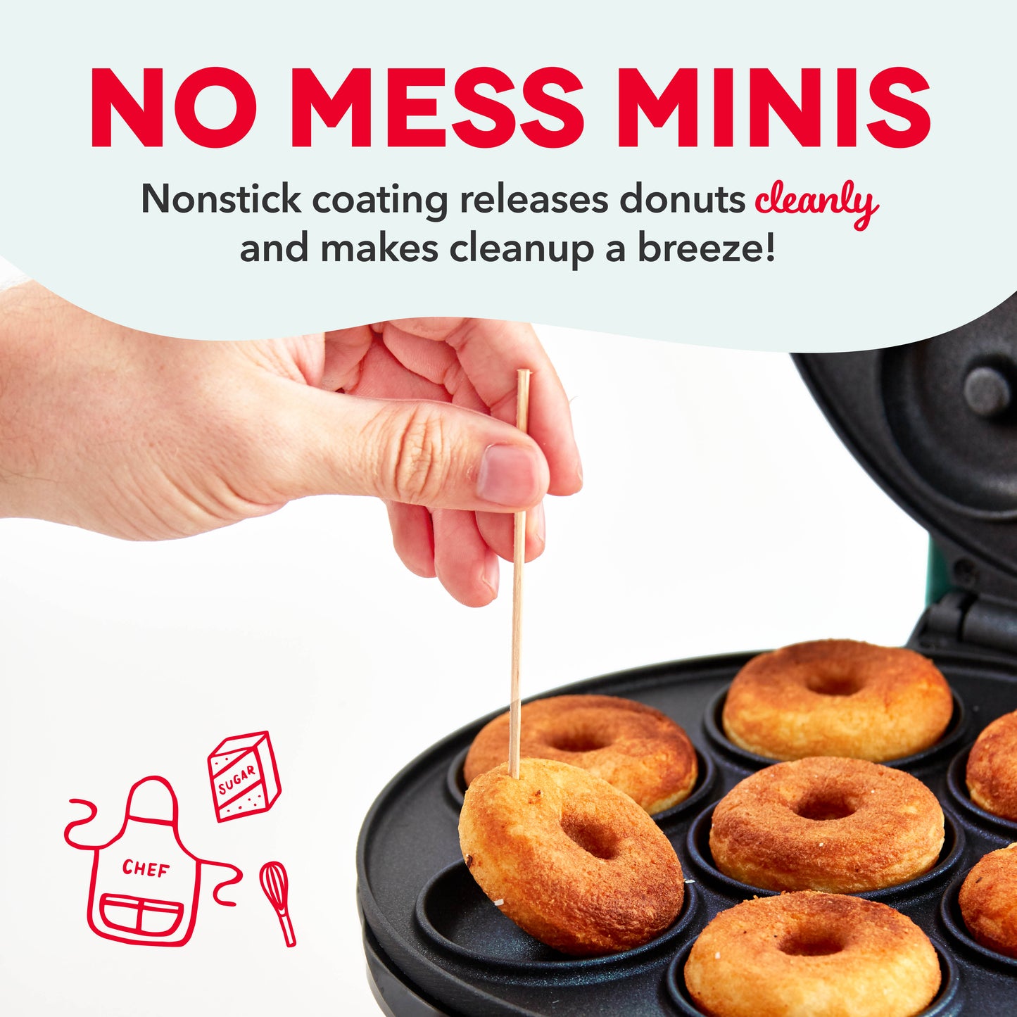 Express Mini Donut Maker Specialty Dash   