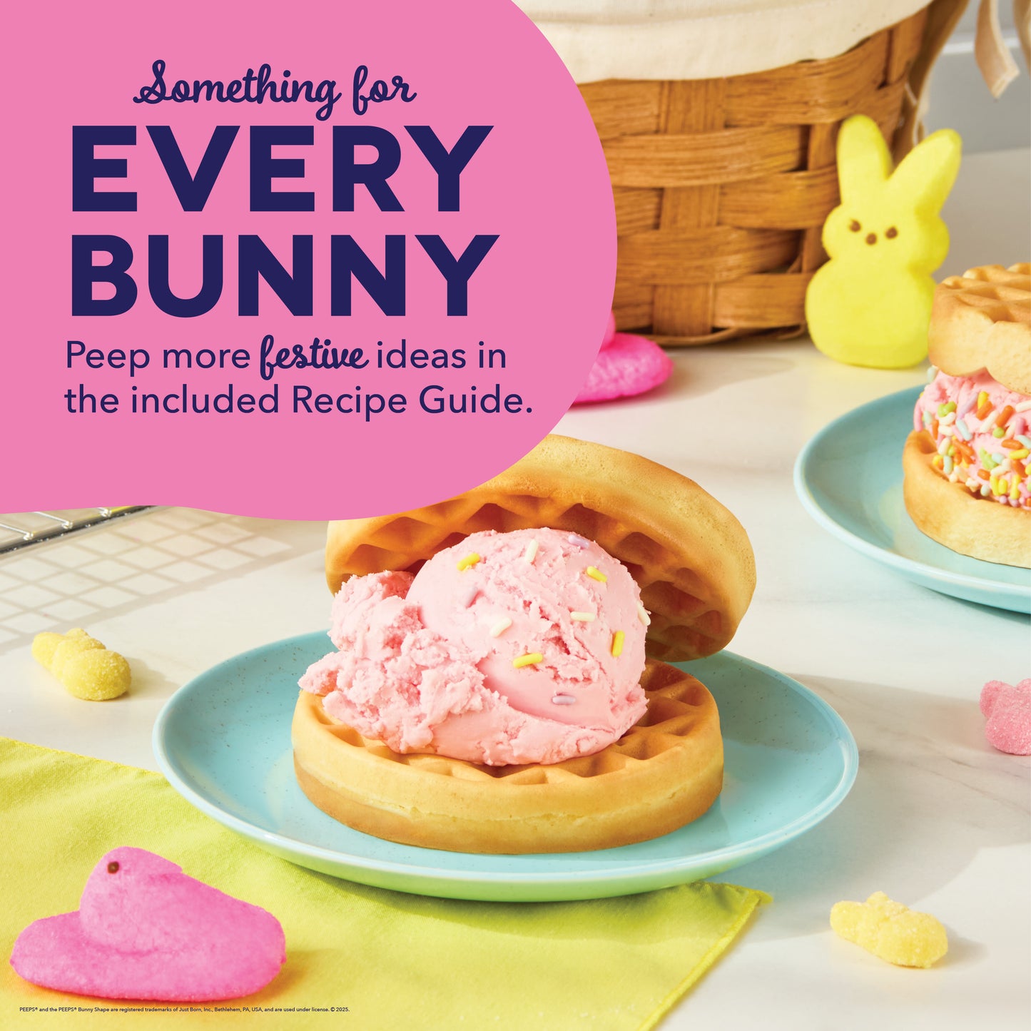 PEEPS® x Dash Bunny Mini Waffle Maker mini makers Dash