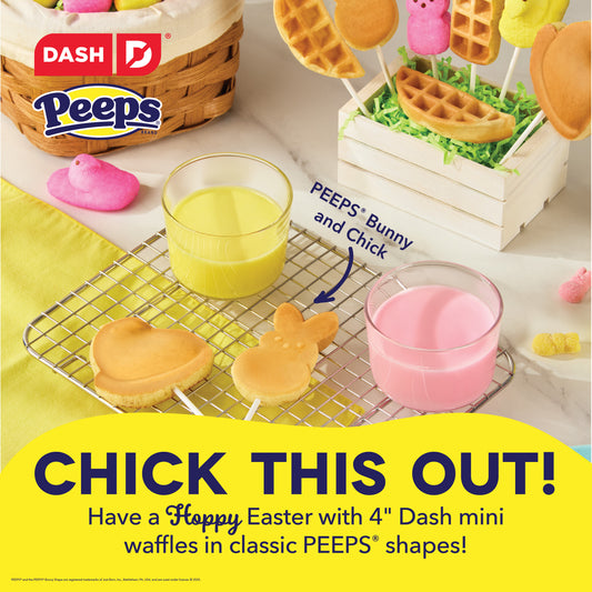 PEEPS® x Dash Chick Mini Waffle Maker mini makers Dash