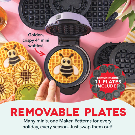 MultiMaker® Mini Maker All-Year Plate Bundle mini makers Dash