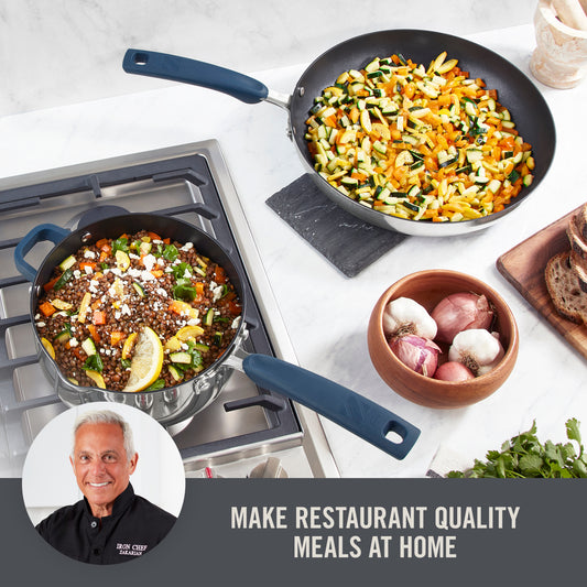 Zakarian by Dash Trupro 10PC Stainless Steel Cookware Set cookware Zakarian by Dash