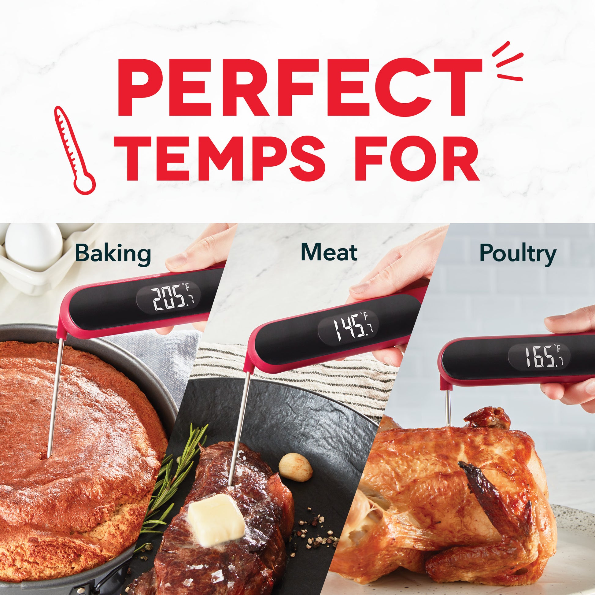 Precision Quick-Read Thermometer Tools and Gadgets Dash   