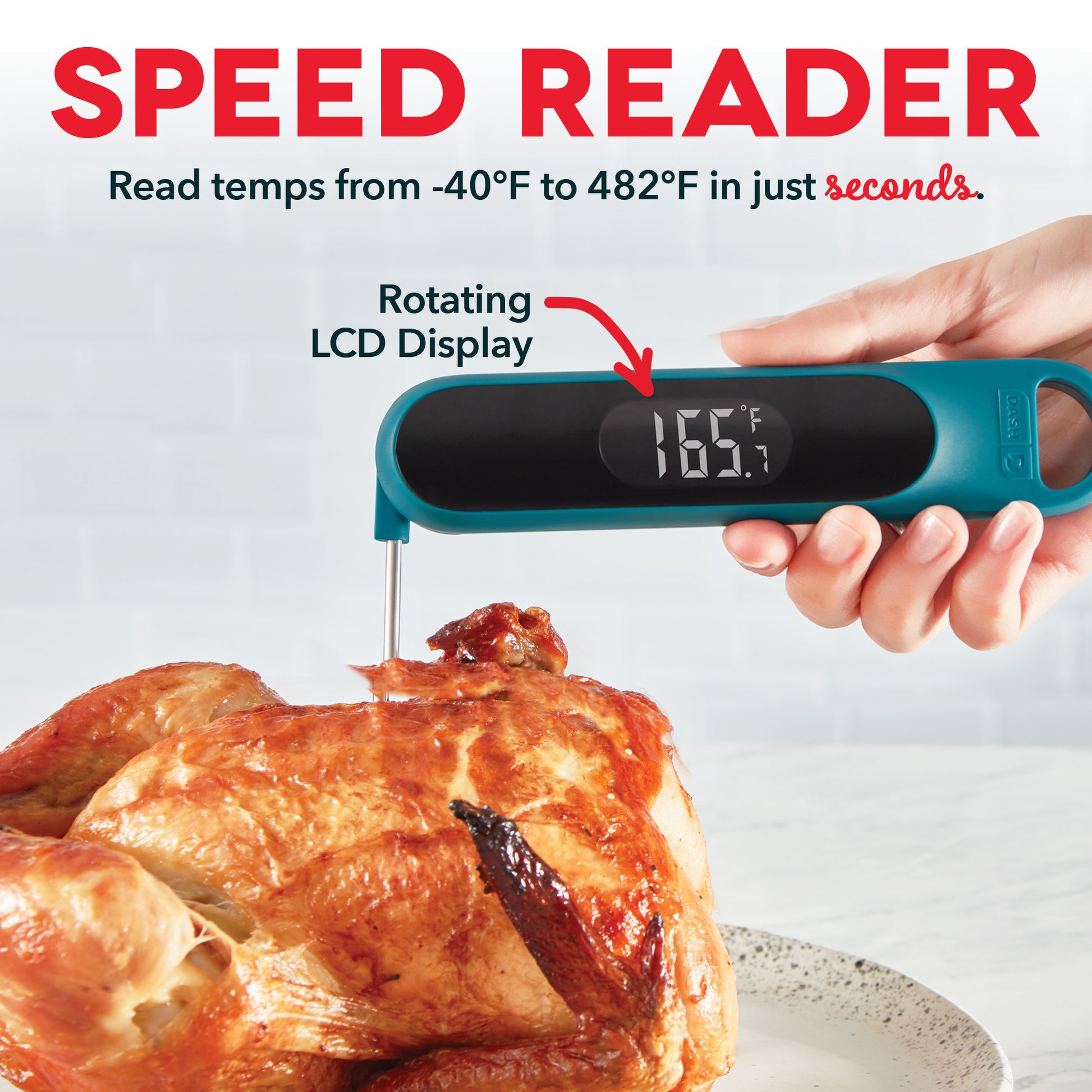 Precision Quick-Read Thermometer Tools and Gadgets Dash   