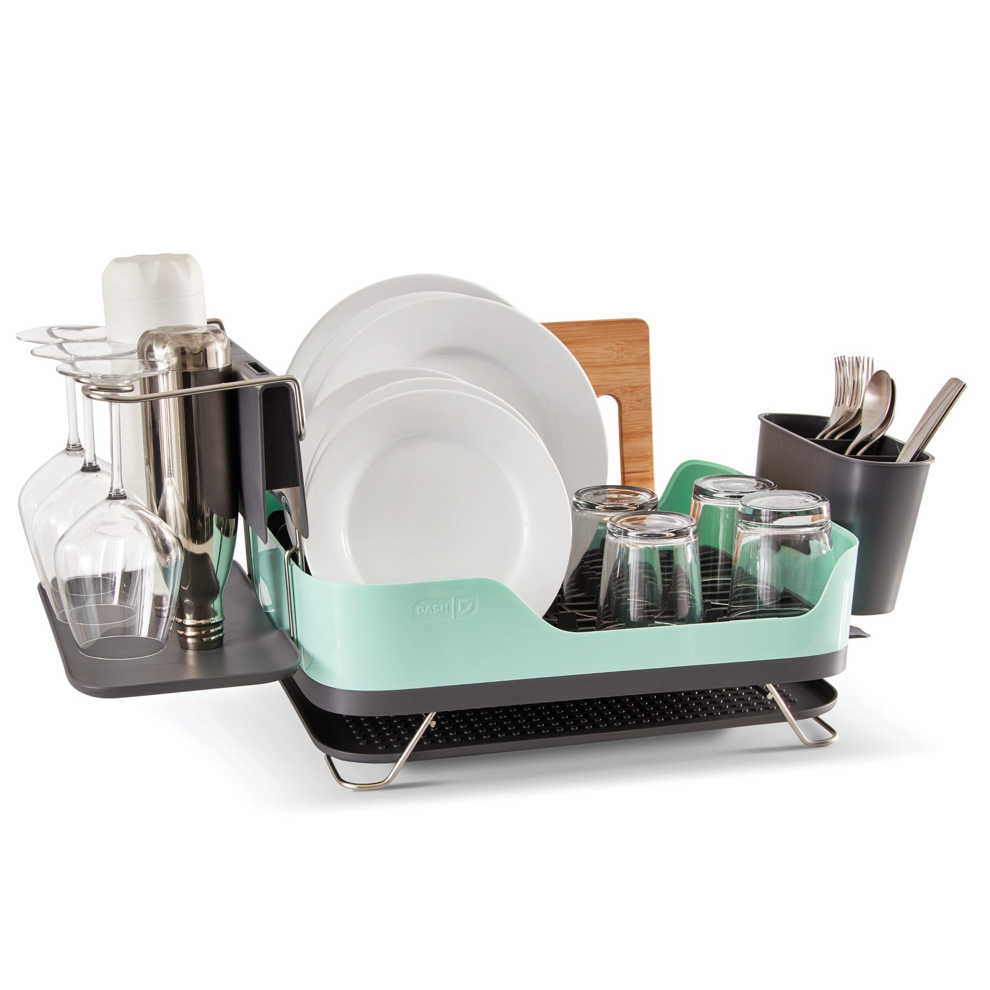 SmartStore™ Dish Rack Tools and Gadgets Dash Aqua  