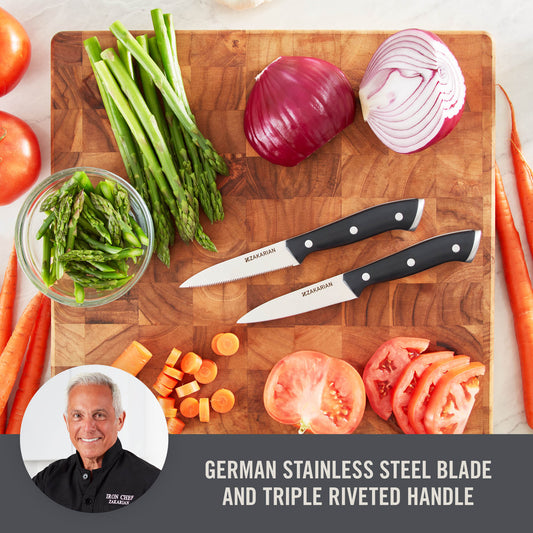 2 Piece Paring Knife Set Tools and Gadgets Zakarian by Dash