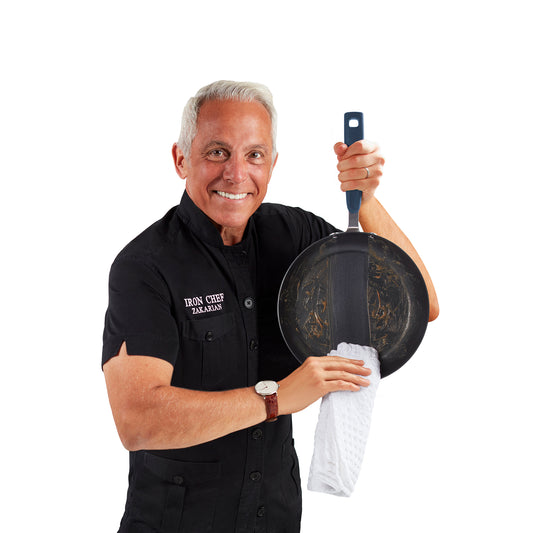 TruPro™ 10" and 12" Stainless Steel Fry Pan Set cookware Zakarian by Dash