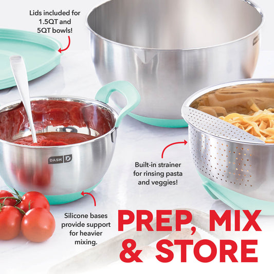 Stainless Steel Mixing Bowls Tools and Gadgets Dash