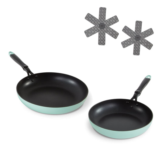 Hard Anodized 2pc Fry Pan Set cookware Dash