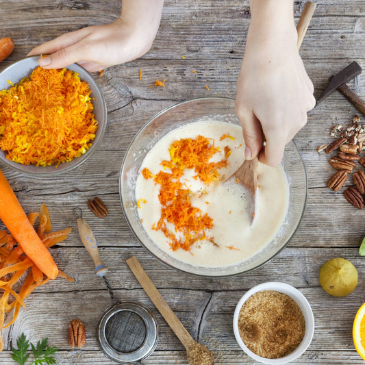 Carrot Cake Waffles