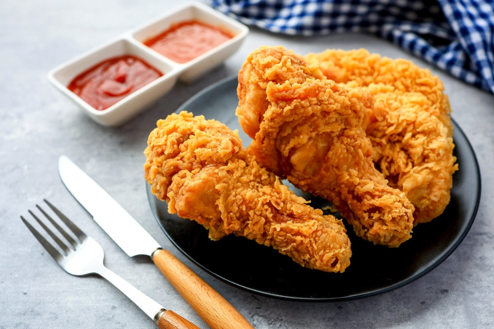 Pollo Frito con Suero de Leche con Hueso