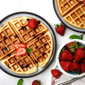 Recipe image for Waffles Belgas de Chispas de Chocolate