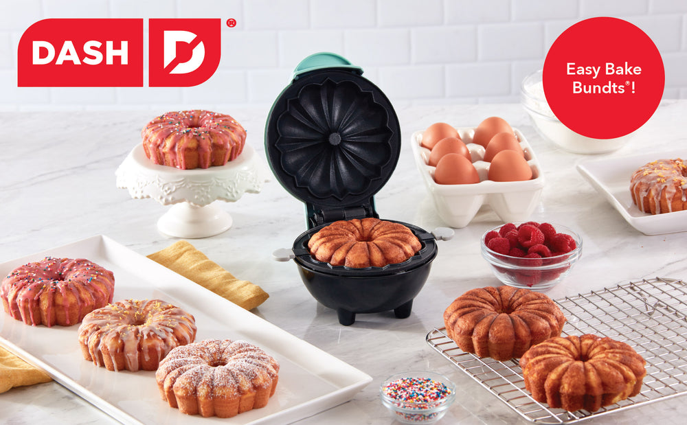 Mini Bundt® Cake Maker. Baking for the whole family!