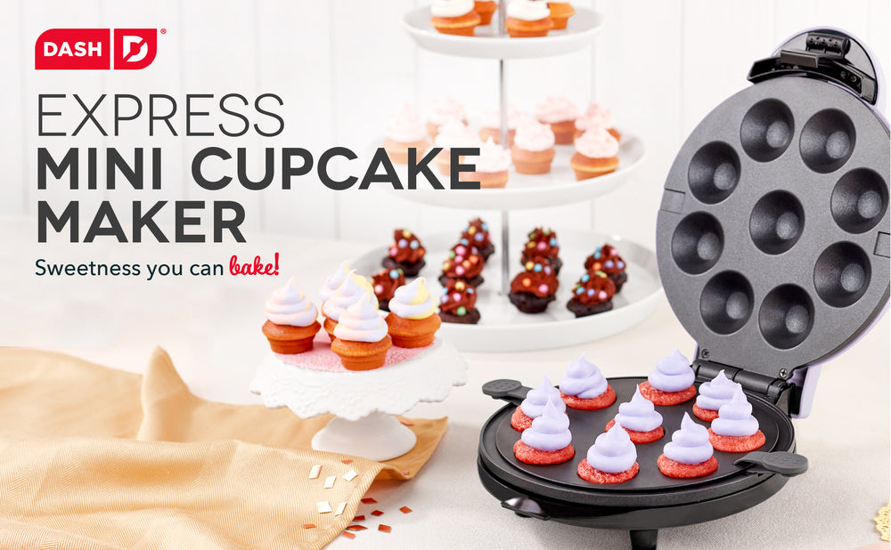 Dash Express Mini Cupcake Maker, Lilac