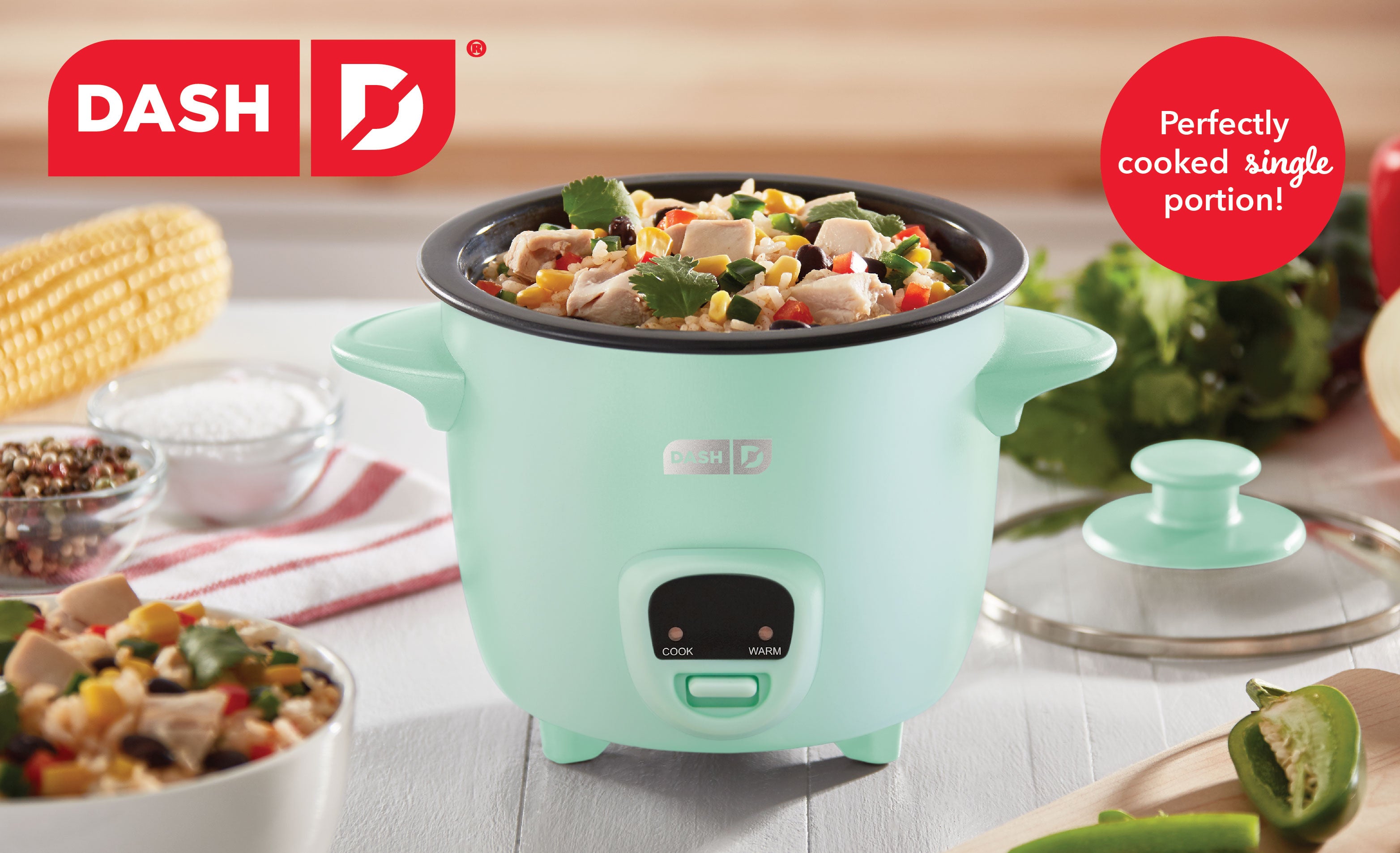 Mini Rice Cooker Perfect For Oatmeal Too Dash