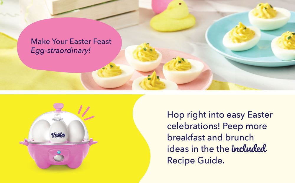 PEEPS® x Dash Egg Cookers