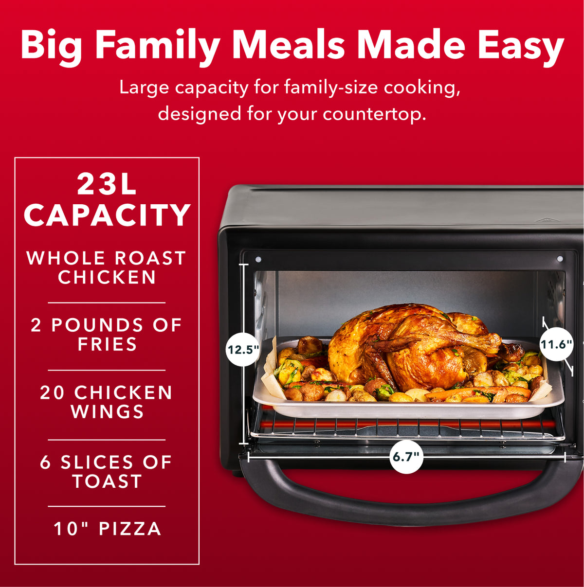 Everyday Air Fryer Toaster Oven Toasters and Ovens Dash