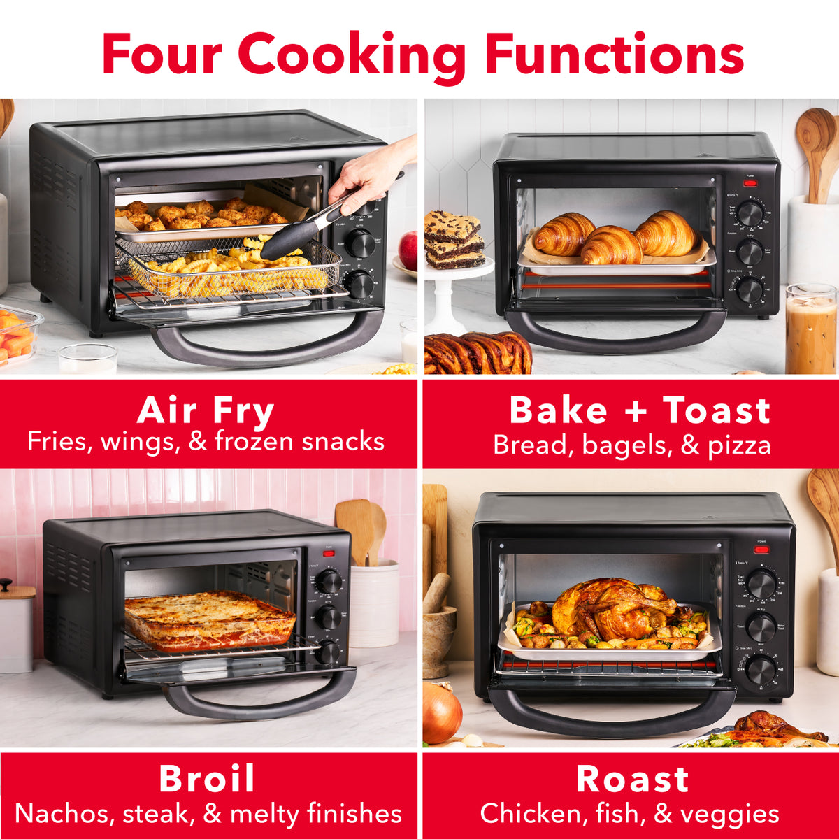 Everyday Air Fryer Toaster Oven Toasters and Ovens Dash