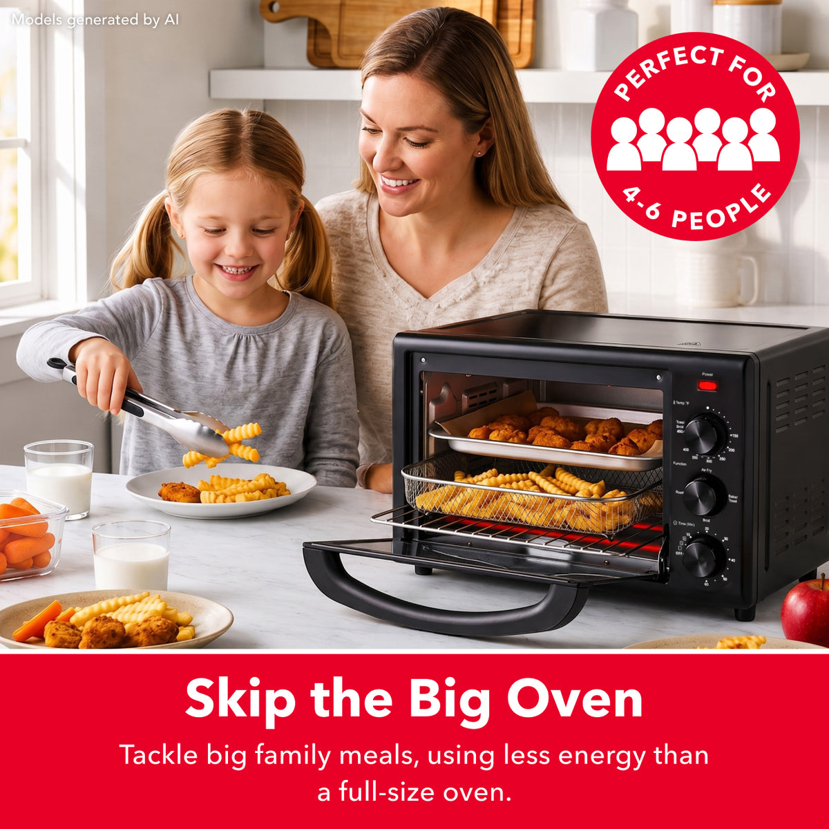 Everyday Air Fryer Toaster Oven Toasters and Ovens Dash