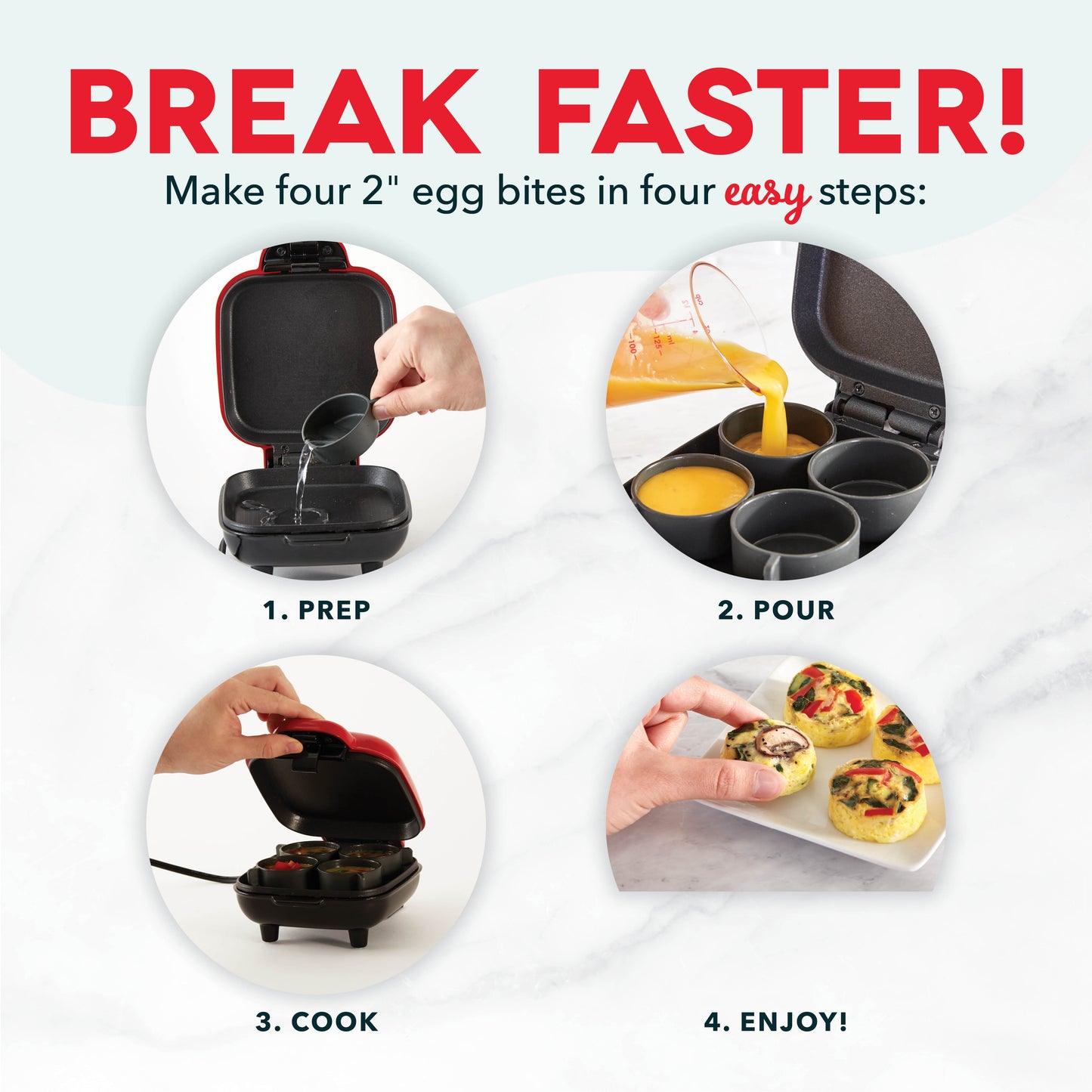 Egg Bite Maker egg-cookers Dash