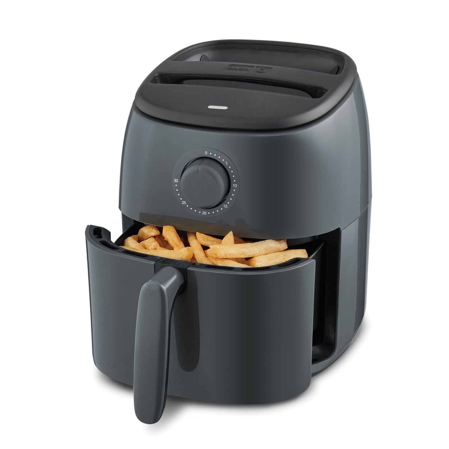 Tasti-Crisp™ Express Air Fryer 2.6 Qt. Air Fryer Dash Cool Grey  