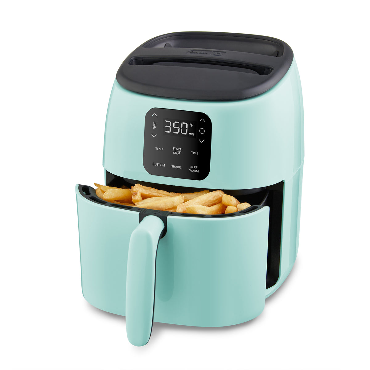 Express Digital Tasti-Crisp™ Air Fryer 2.6 Qt. Air Fryer Dash Aqua