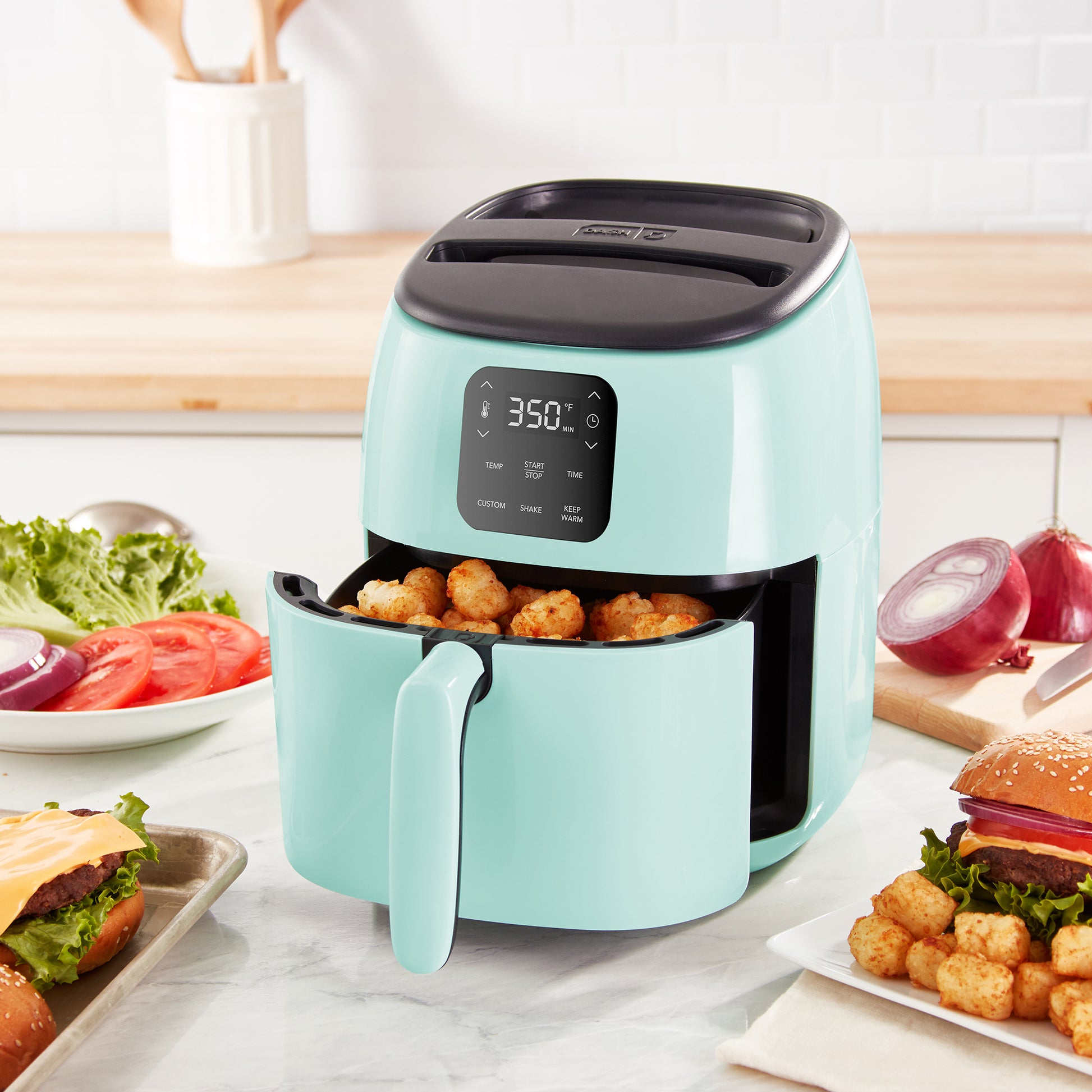 Express Digital Tasti-Crisp™ Air Fryer 2.6 Qt. Air Fryer Dash   