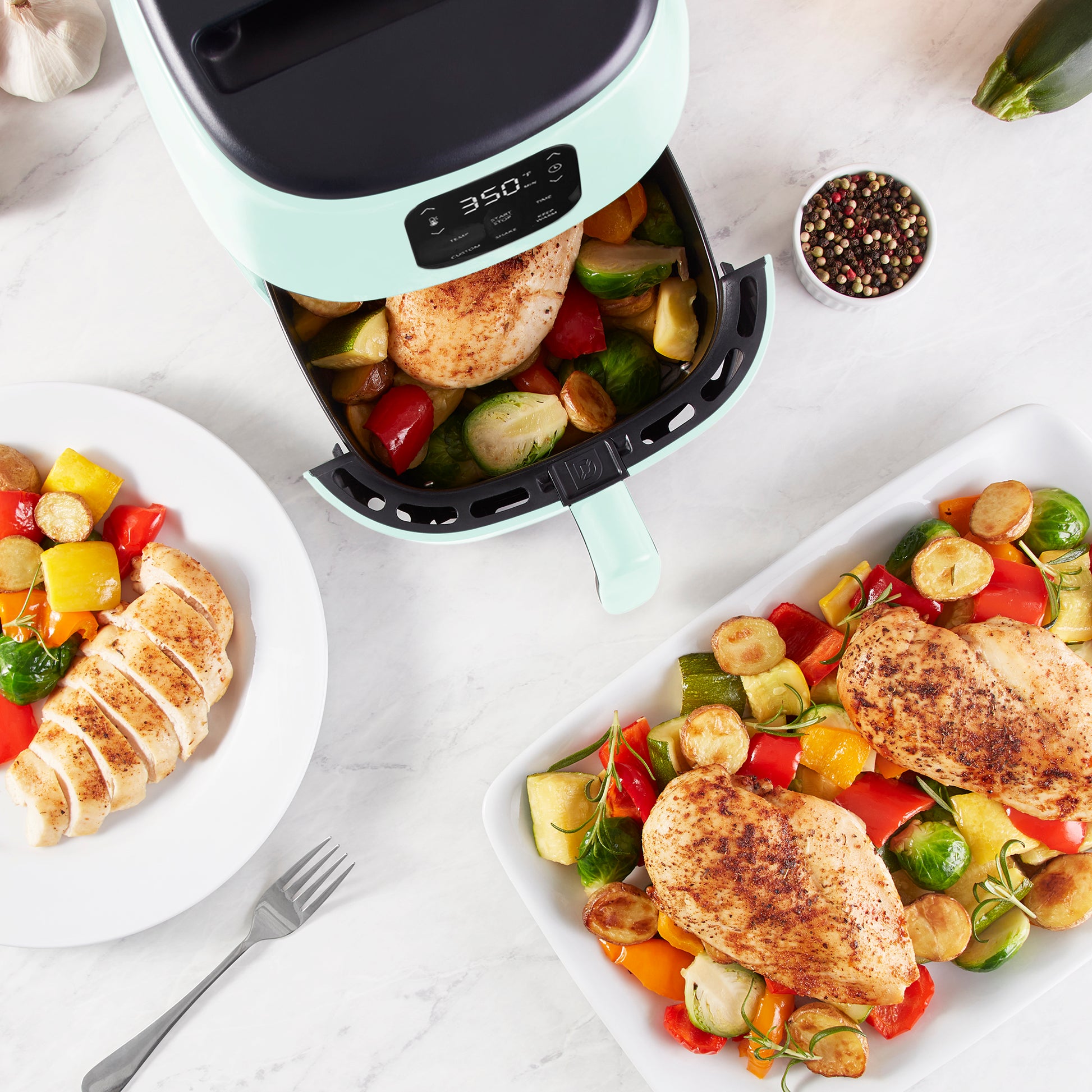 Express Digital Tasti-Crisp™ Air Fryer 2.6 Qt. Air Fryer Dash   