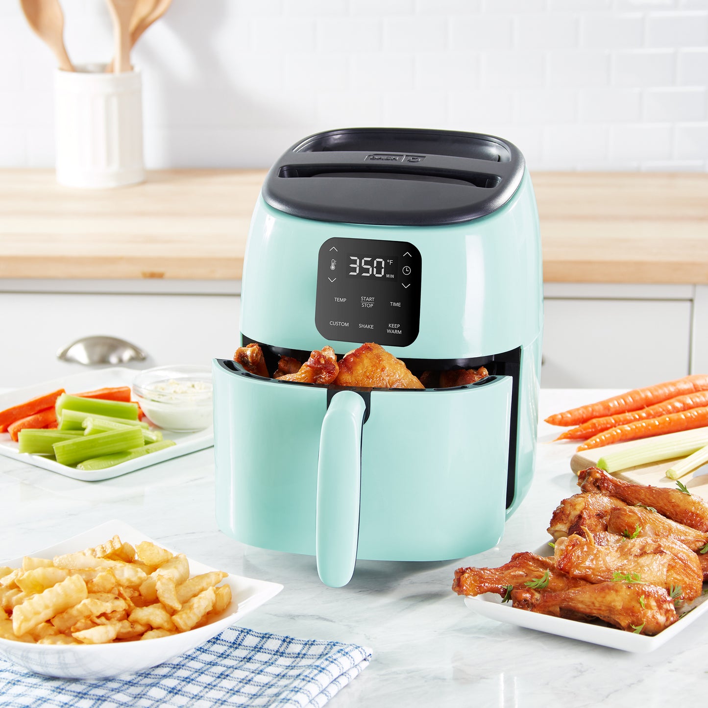 Express Digital Tasti-Crisp™ Air Fryer 2.6 Qt. Air Fryer Dash   