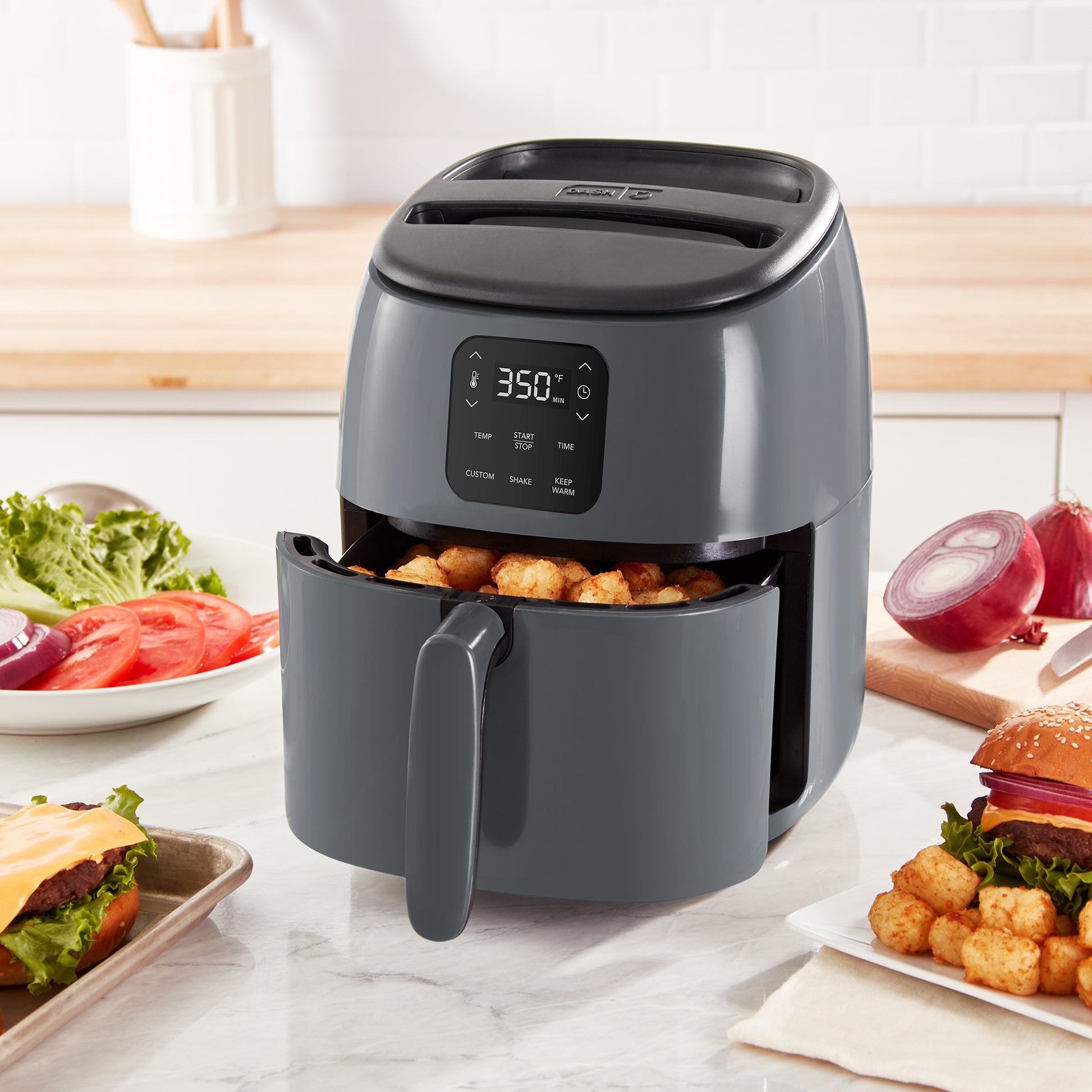 Express Digital Tasti-Crisp™ Air Fryer 2.6 Qt. Air Fryer Dash   