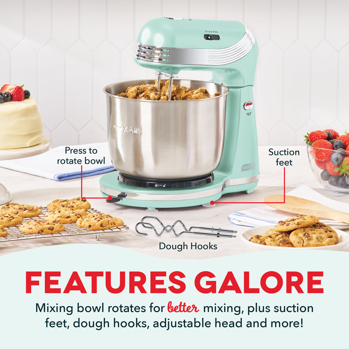 Everyday Stand Mixer mixers Dash