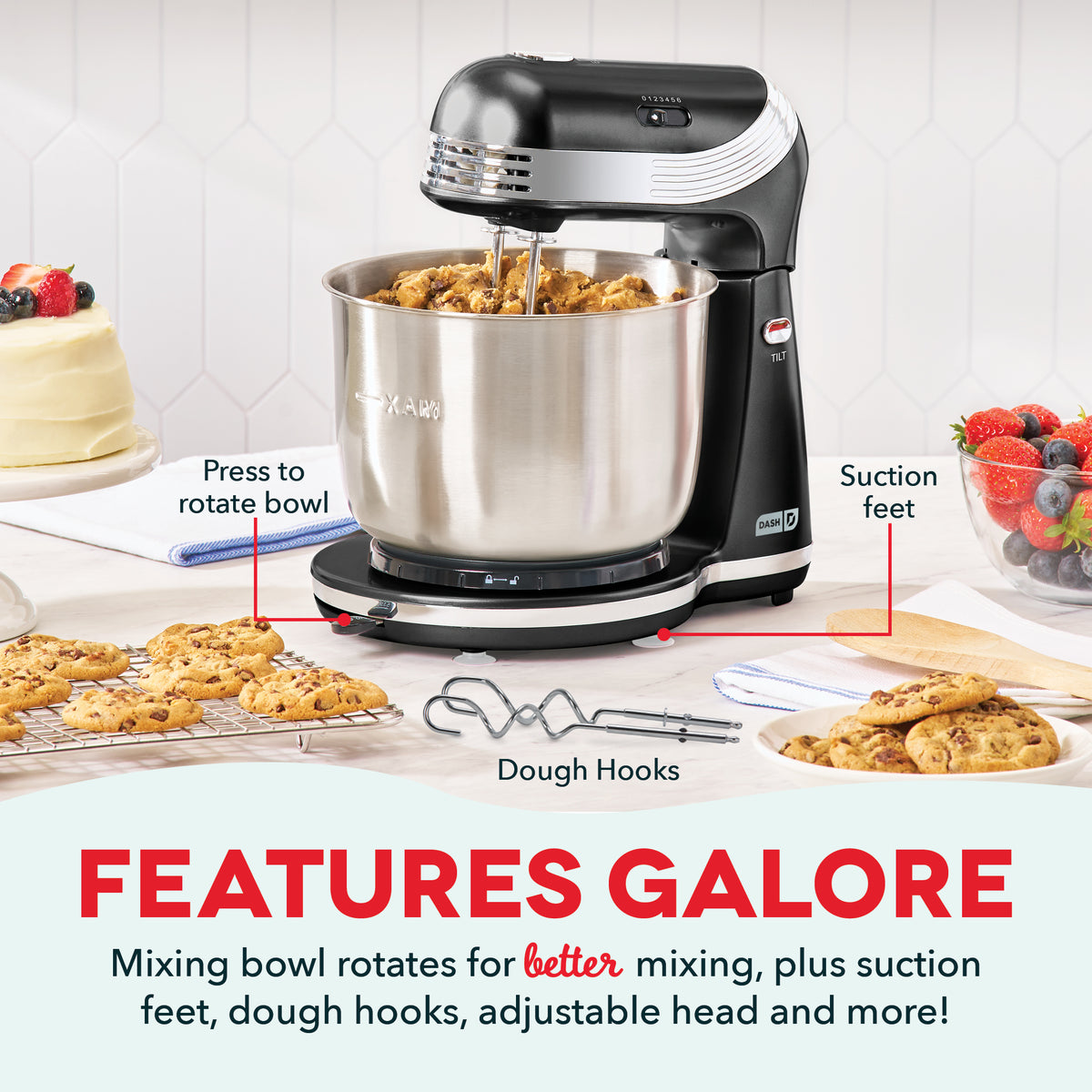 Everyday Stand Mixer mixers Dash