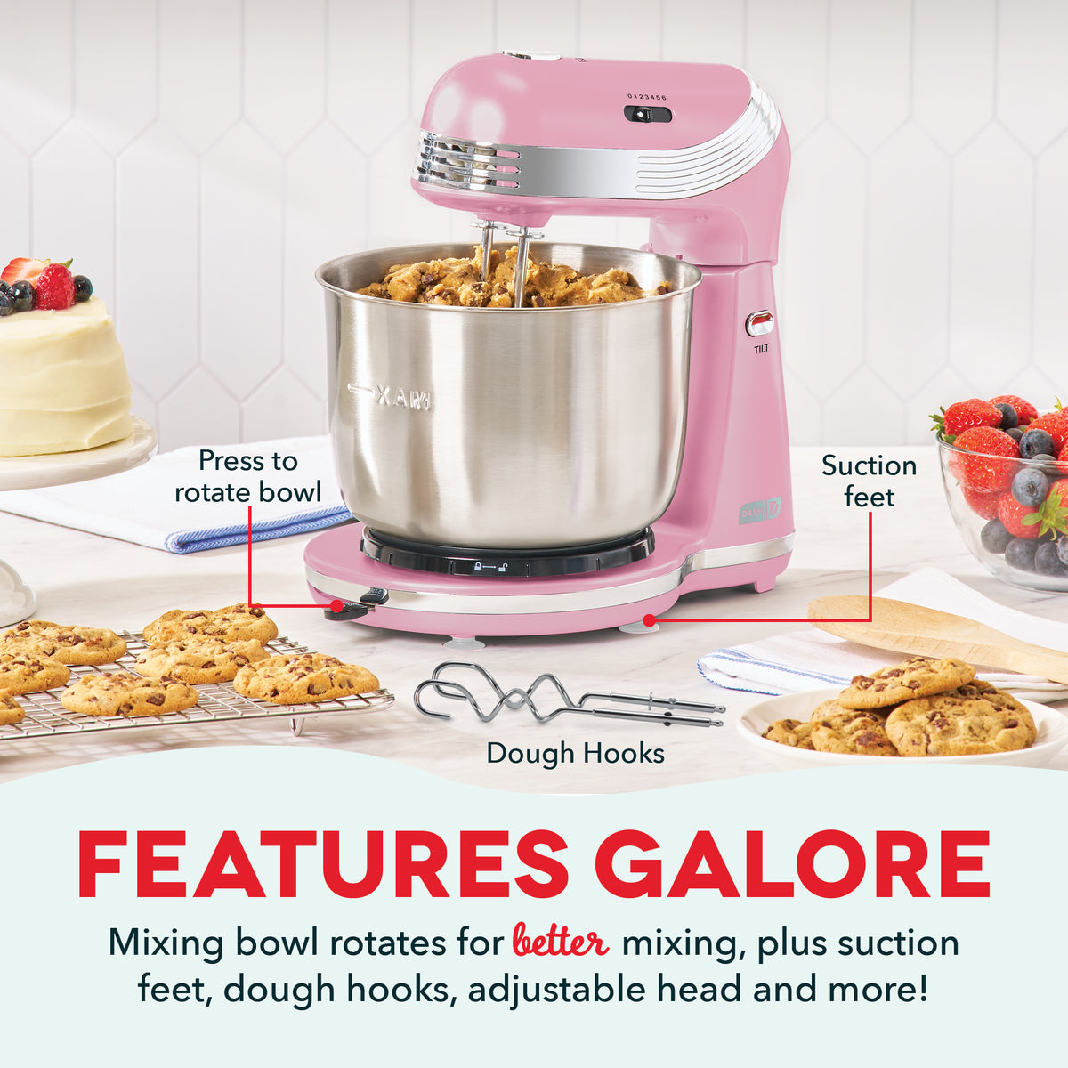 Everyday Stand Mixer mixers Dash