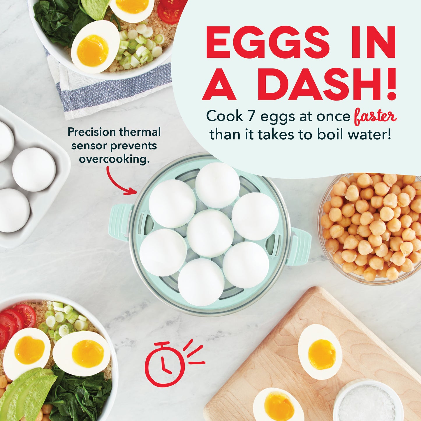 Rapid Egg Cooker egg-cookers Dash   