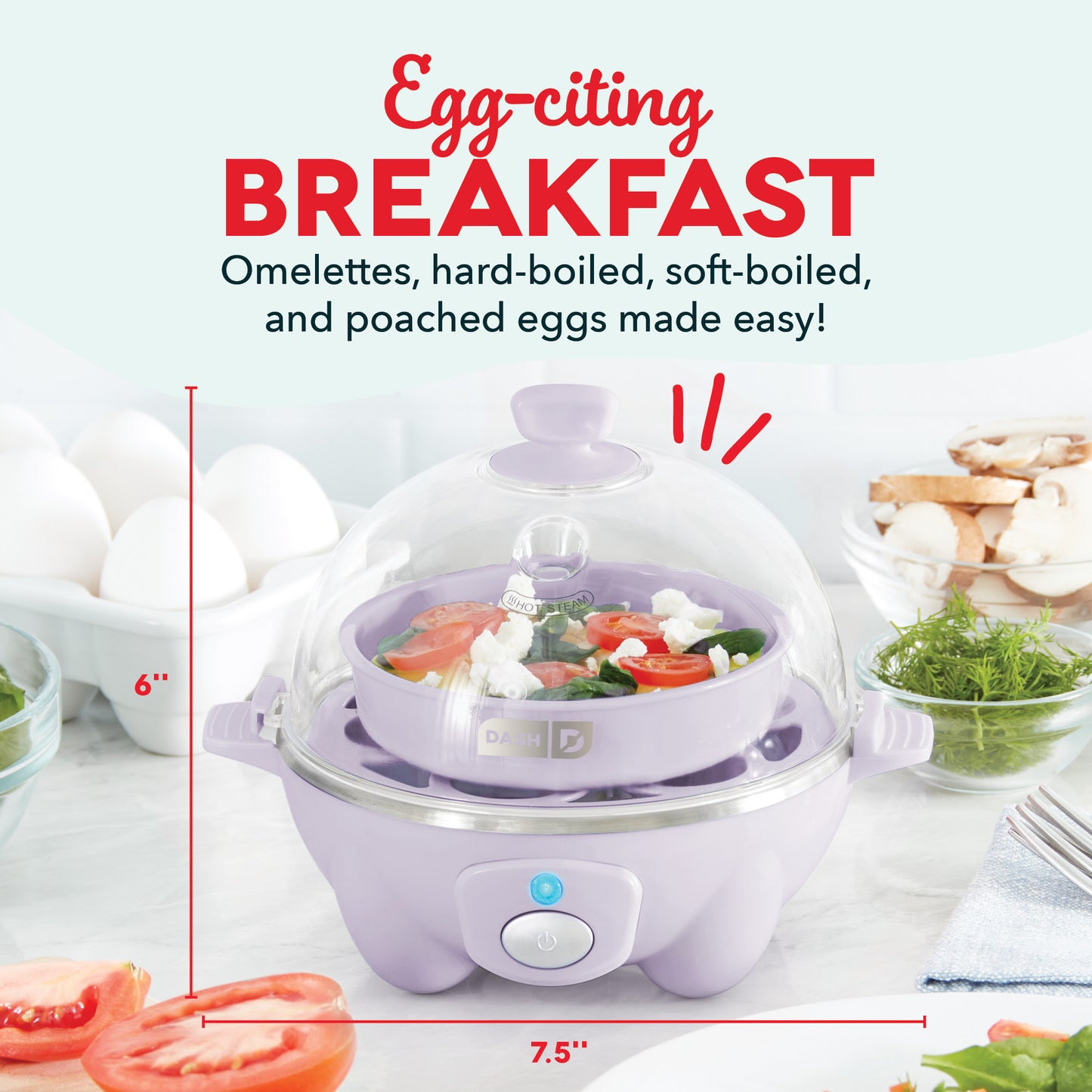 Rapid Egg Cooker egg-cookers Dash   