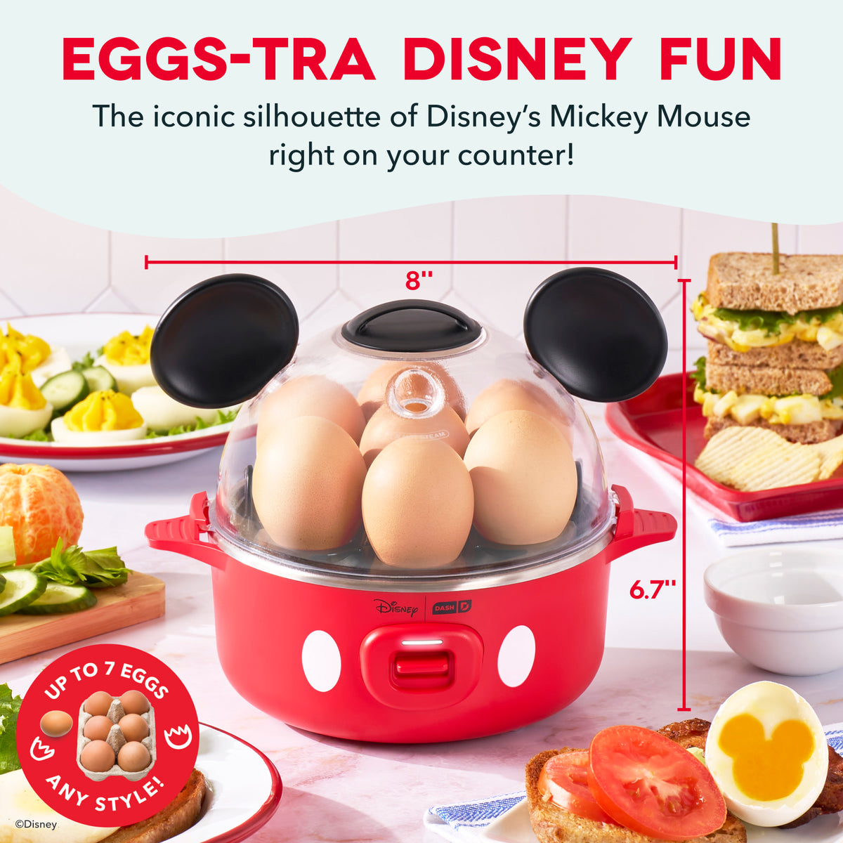 Rapid Egg Cooker egg-cookers Disney | Dash
