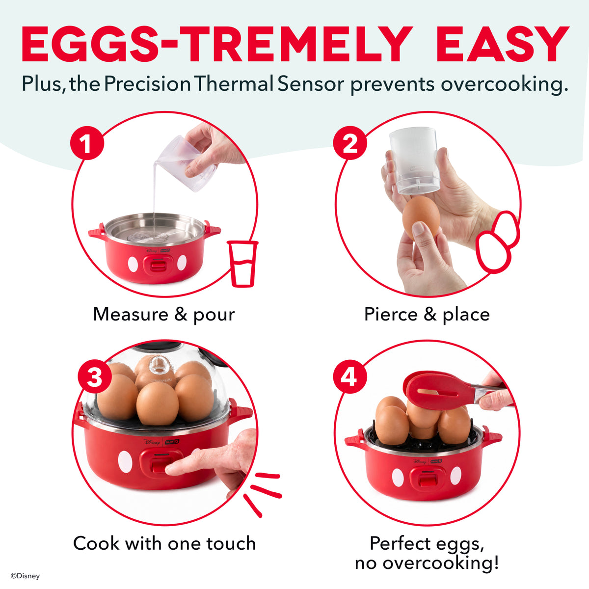 Rapid Egg Cooker egg-cookers Disney | Dash