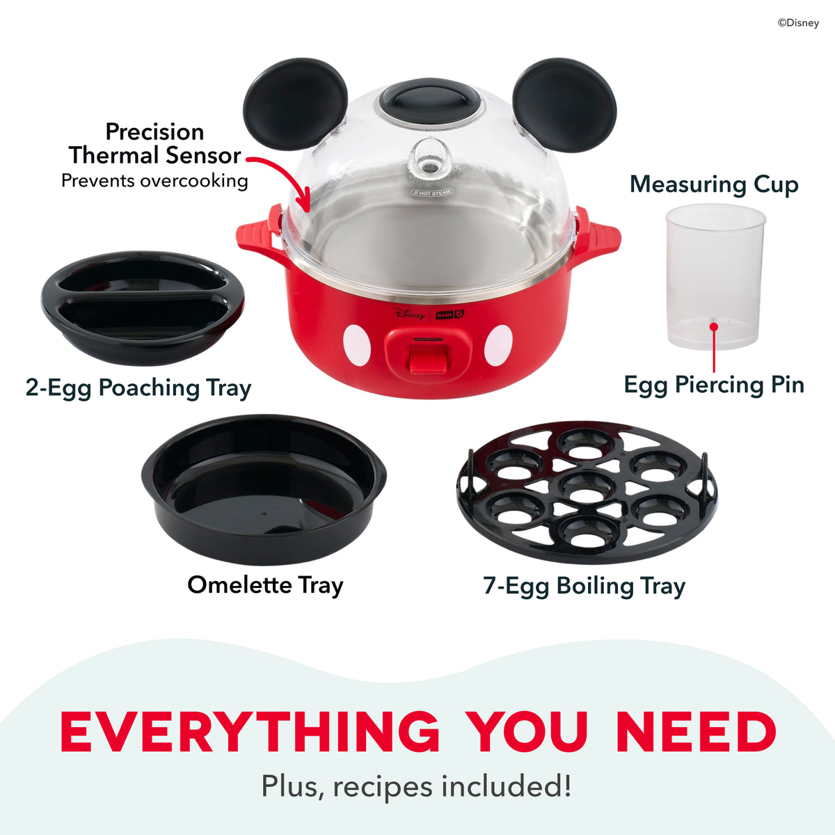 Rapid Egg Cooker egg-cookers Disney | Dash